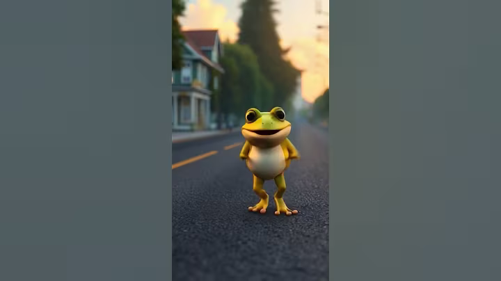 Frog dance #ai #3d #dancemusic #frog #funny #comedy #humor