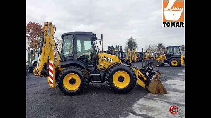 JCB 4CX 2017 9855 tel. +48 575 316 333 backhoe loader koparko ładowarka