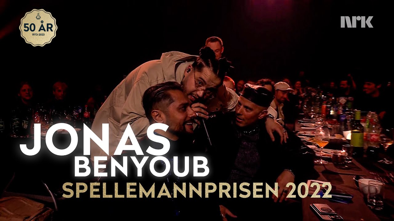 Jonas Benyoub opptrer på Spellemannprisen 2022