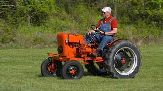 A Special Family Heirloom Garden Tractor  1959 Economy Power King!