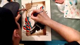 Crow Speed Painting Ryan Smith