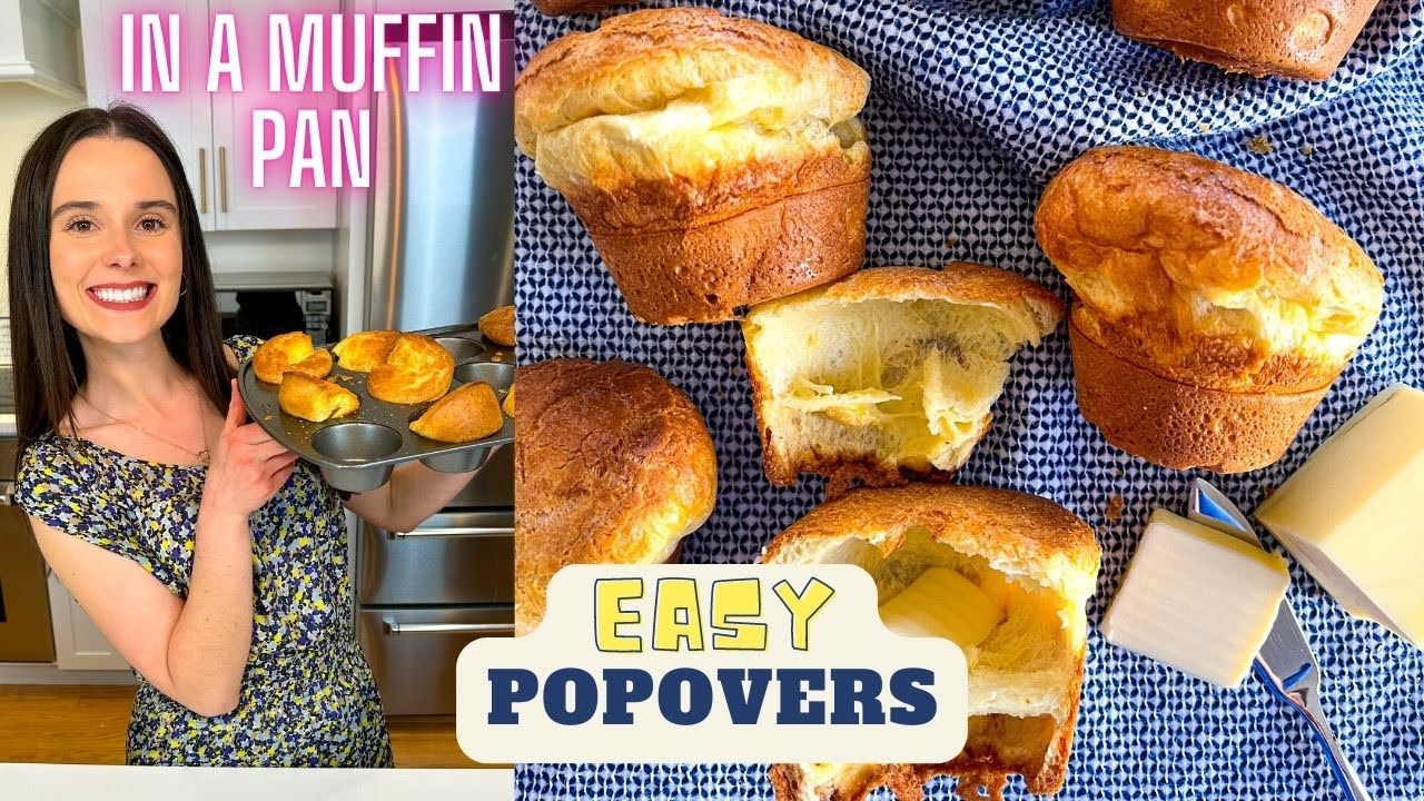 Easy Muffin Pan Popover Recipe - Foodness Gracious