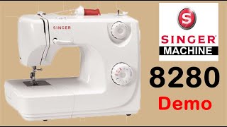 8280 | Singer Fashion Maker Demo , Singer 8280 sewing machine complete working demo