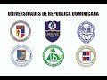 VLOG l UNIVERSIDADES DOMINICANAS 📕 ¿EN CUÁL ESTUDIAR? UTESA PUCMM UASD UNIBE UNICARIBE UNEV INTEC