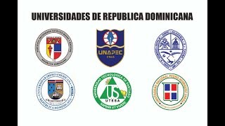 VLOG l UNIVERSIDADES DOMINICANAS 📕 ¿EN CUÁL ESTUDIAR? UTESA PUCMM UASD UNIBE UNICARIBE UNEV INTEC
