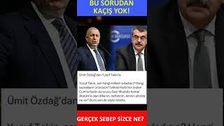 Ümit Özdağ’dan Bakan Tekin’e Zehir Zemberek Soru