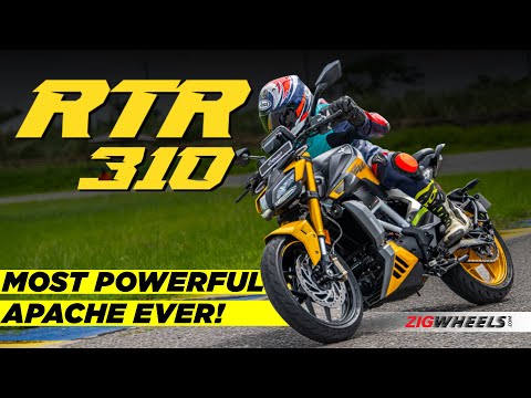 TVS Apache RTR 310 First Ride Review - Most Powerful Apache Ever | ZigWheels @zigwheels