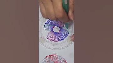 Relaxing Spirograph ASMR Art | Oddly Satisfying Patterns & Geometric Designs #satisfying  #asmr