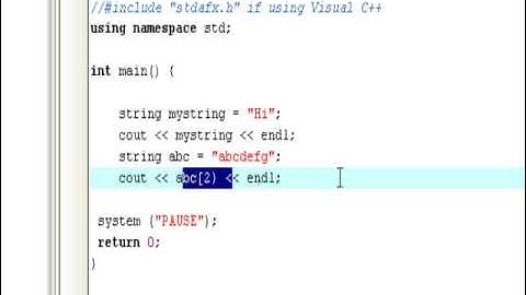 C++ Tutorial 5 String Variables CAVEMAN FRIENDLY HQ