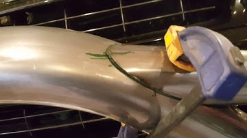 Move Bumper; Notching Pre-Runner bars 1