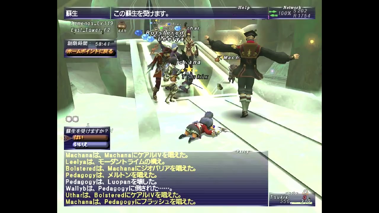 FF11　テメナス学NMの脅威　つっきー