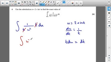 OCR C4 Jan 2010 q4 - A2 - Maths - Integration by Substitution