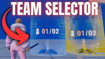 How to Make a Team Selector in Fortnite Creative | Complete 2025 Guide