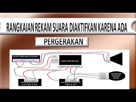 Video: Bagaimana Menghubungkan Sensor Gerak