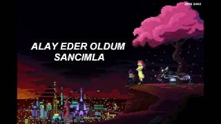 Video thumbnail of "GÜNTAÇ ÖZDEMİR  - BENİMLE YAN (LYRICS)"