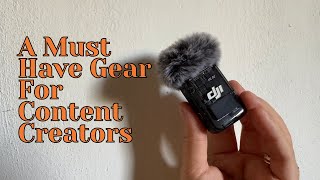 DJI MIC 2 TRANSMITTER | UNBOXING | A MUST HAVE FOR CONTENT CREATORS