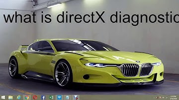 How to use directX diagnostic tool