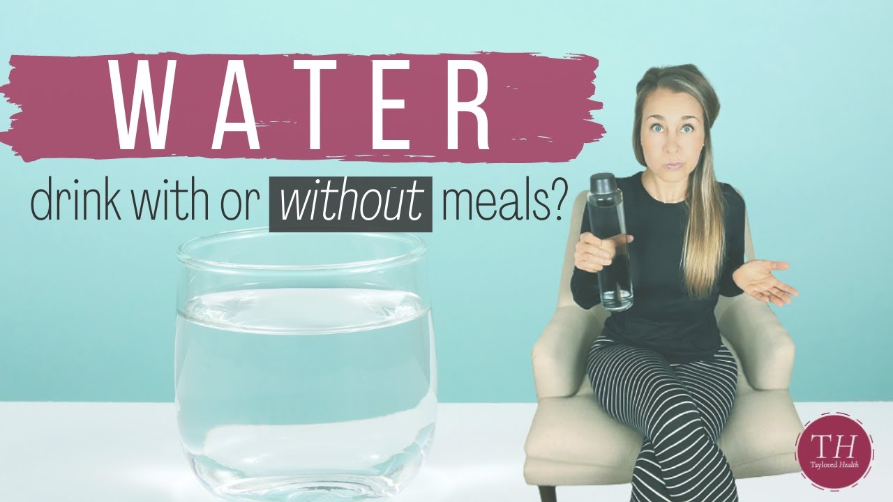 Should You Drink Water with Your Meals? How to Reduce Bloating Gut