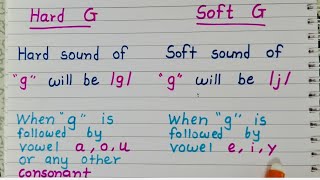 Two sound of ‘g’ @ hard ‘g’ and soft ‘g’ screenshot 5