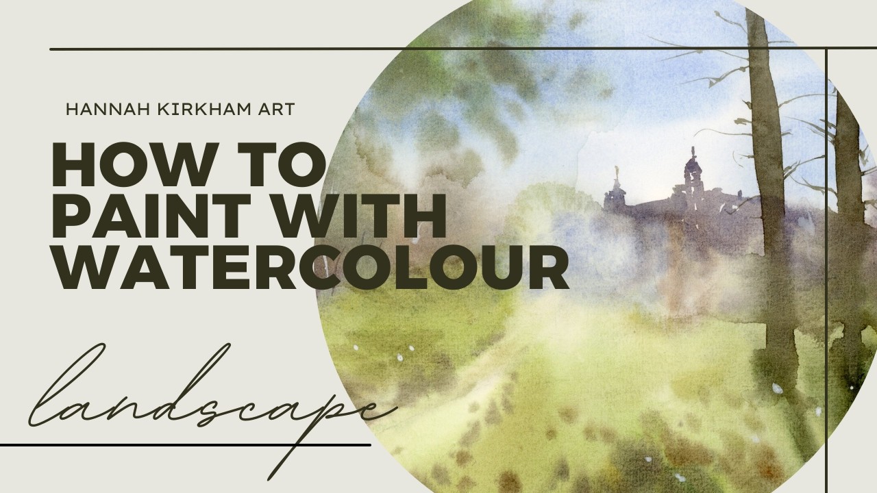 Calming Paint With Me | Learning Watercolour