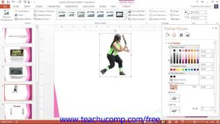 PowerPoint 2013 Tutorial Effects Settings- 2013 Only Microsoft Training Lesson 5.9 screenshot 5