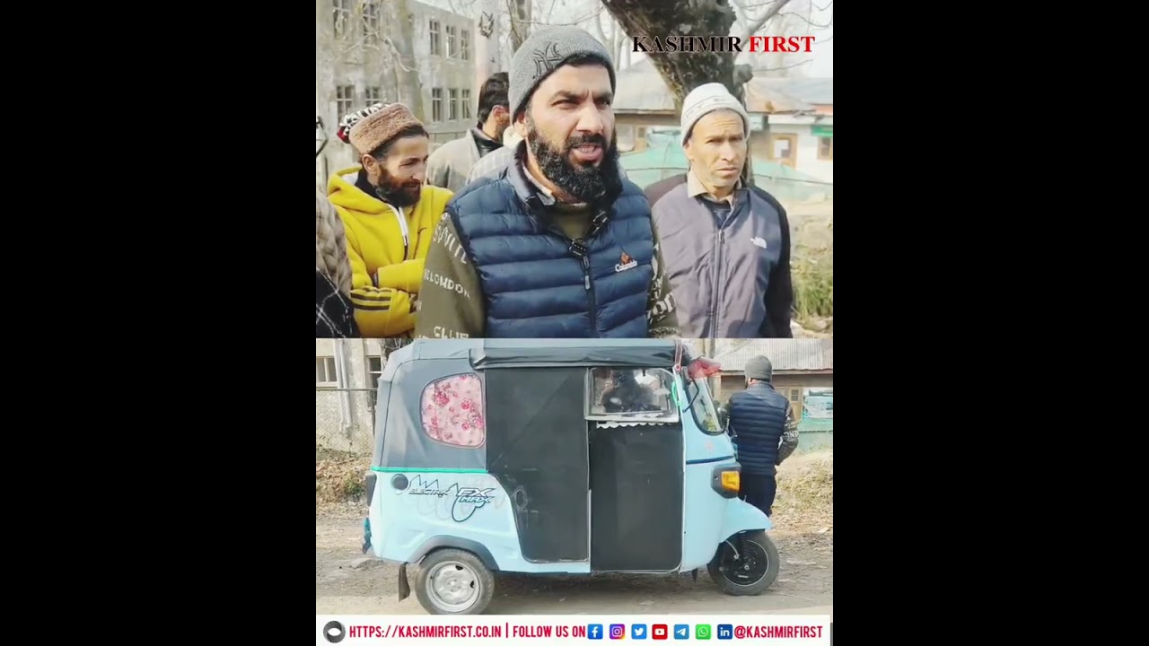 E-rickshaw drivers in Shangus, Anantnag have urged admin to provide them with a designated stand