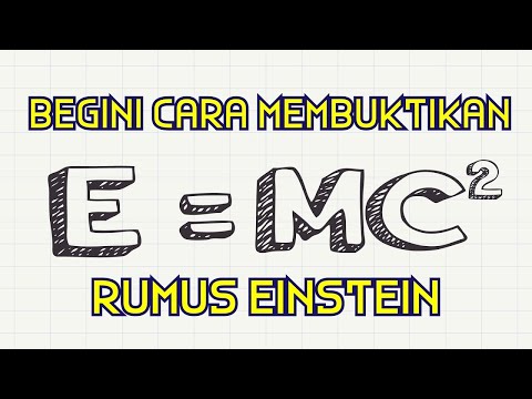 Pembuktian rumus Albert Einstein