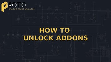 PROTO - circuit simulator | ADDONS | EN