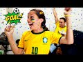 GOOAL 💚 Primeiro Jogo do Brasil na Copa | VLOG