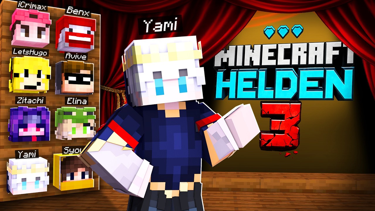 Die NEUEN MINECRAFT HELDEN 3 TEILNEHMER ..