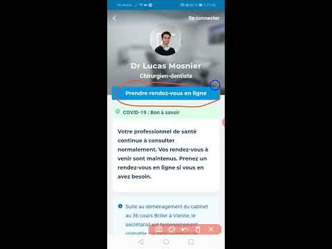 Utiliser l'application Doctolib pour prendre rendez vous