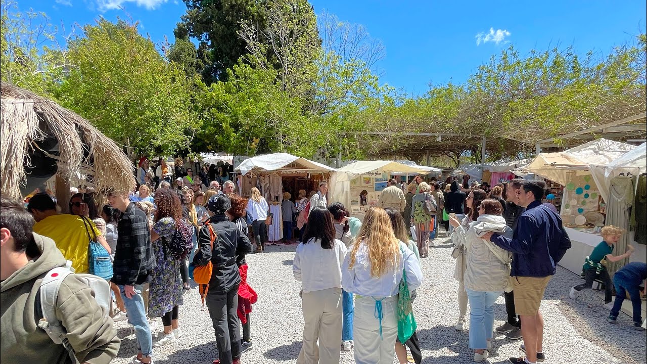 Hippy market in Ibiza Spain
