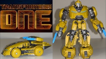 How to transform studio series B127 figure. Transformers one deluxe SS bumblebee car to robot mode