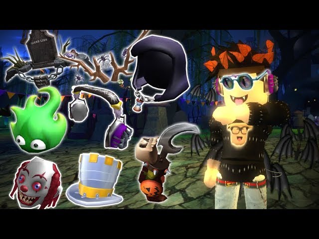 Roblox Event How To Get All Items From Sinister Swamp In Hallow S Eve Youtube - roblox all hallows eve events 2018