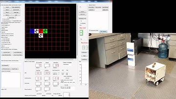 Semi-Autonomous Robot Navigation with OpenGL-based mapping