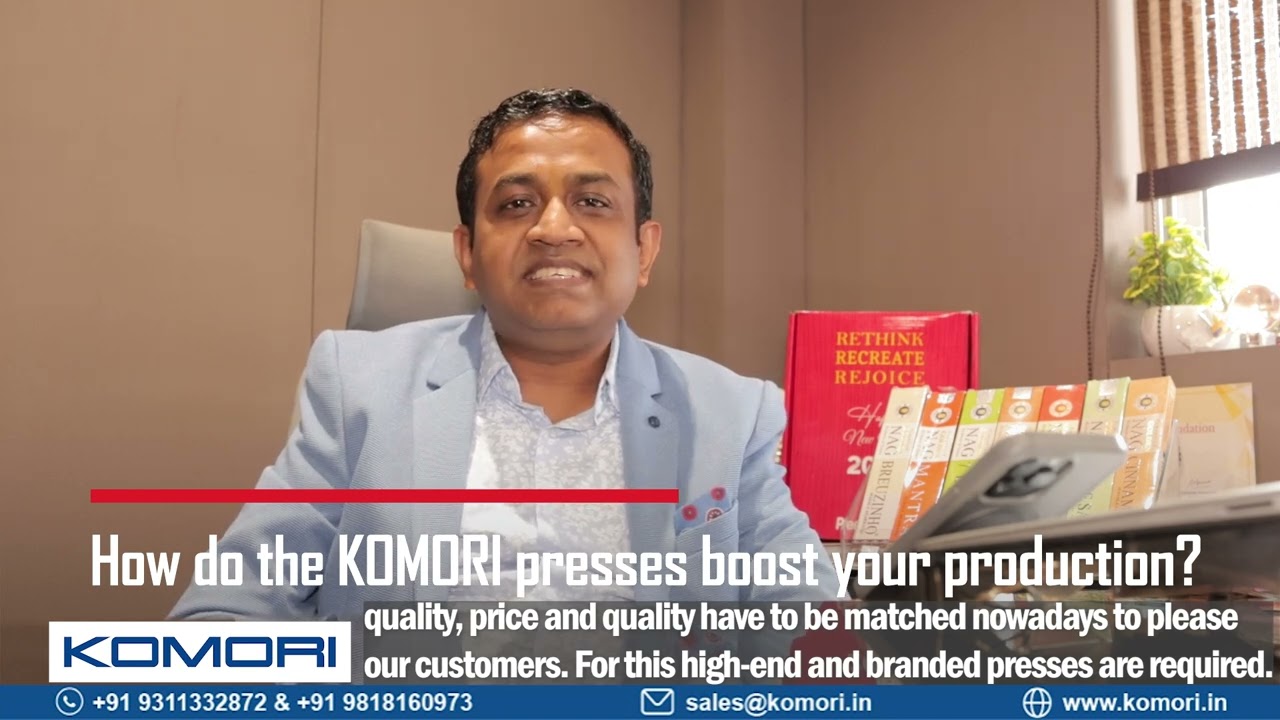 Arihant Printers Expands Production Capabilities with Installation of Komori Lithrone GL 40 Advance