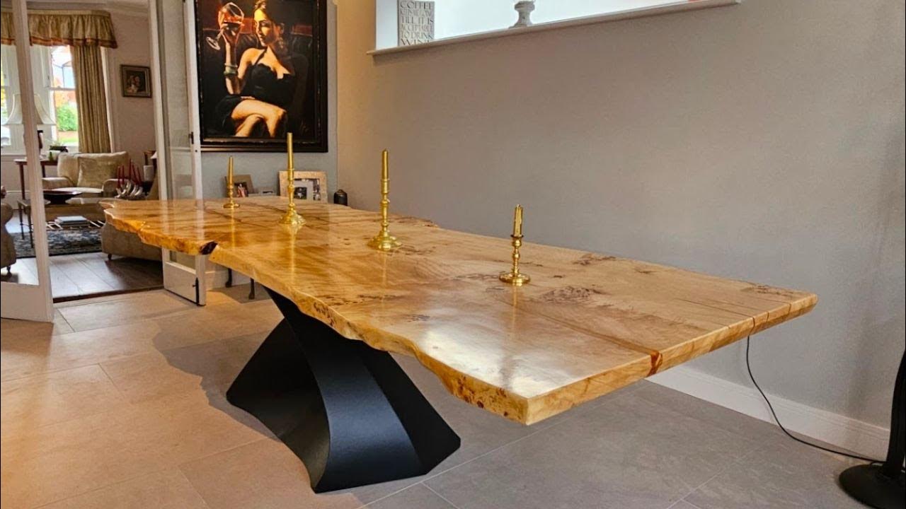 how I made a resin table! YouTube