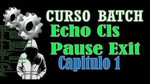 CURSO DE BATCH AVANZADO - ESCRIBIR EN CONSOLA CON COMANDOS CMD BATCH || CMD desde Cero #cmd #batch