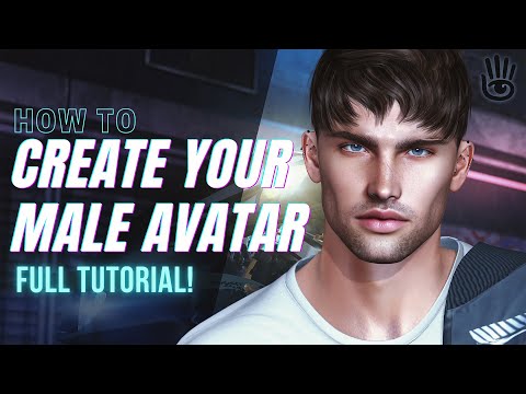 Second Life | HOW TO CREATE A MALE AVATAR! & Legacy Meshbody Giveaway! Full Tutorial!