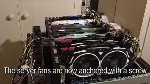 Part 11: 8x 1080Ti GPU Mining - SSD & Cooling Problems. 10/09/2017