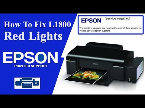 Epson L1800 Resetter Service Required