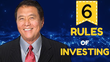 6 Basic RULES of Investing: Why You Need to  Know them Now.   #financial freedom #money #investing