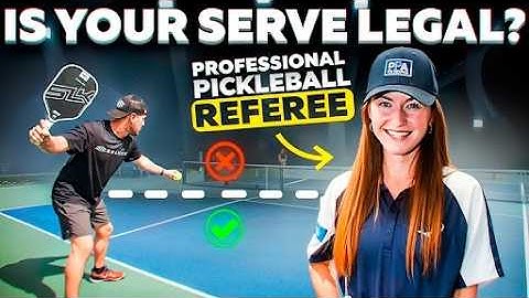 How to Serve Legally: Learn the 2 Pickleball Serves