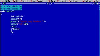 Factorial number program in c using Goto statement | factorial program without using loop in c