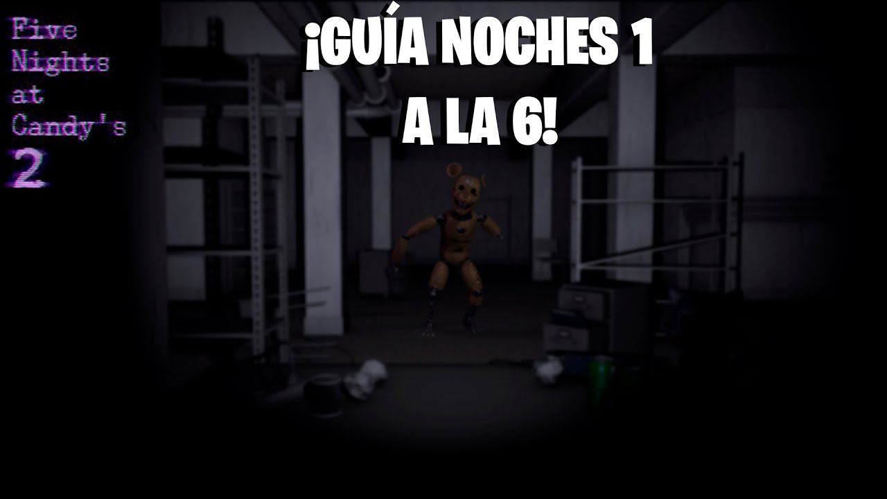 Nuevo Five Nights At Candy´s 2, Noches 1 y 2, Link de Descarga, Español