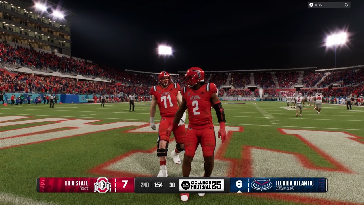 College Football 25 CUT Champs Win (6-9) vs Ohio State - YouTube