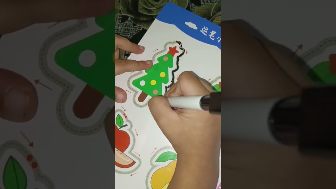 Stroke line dot to dot books