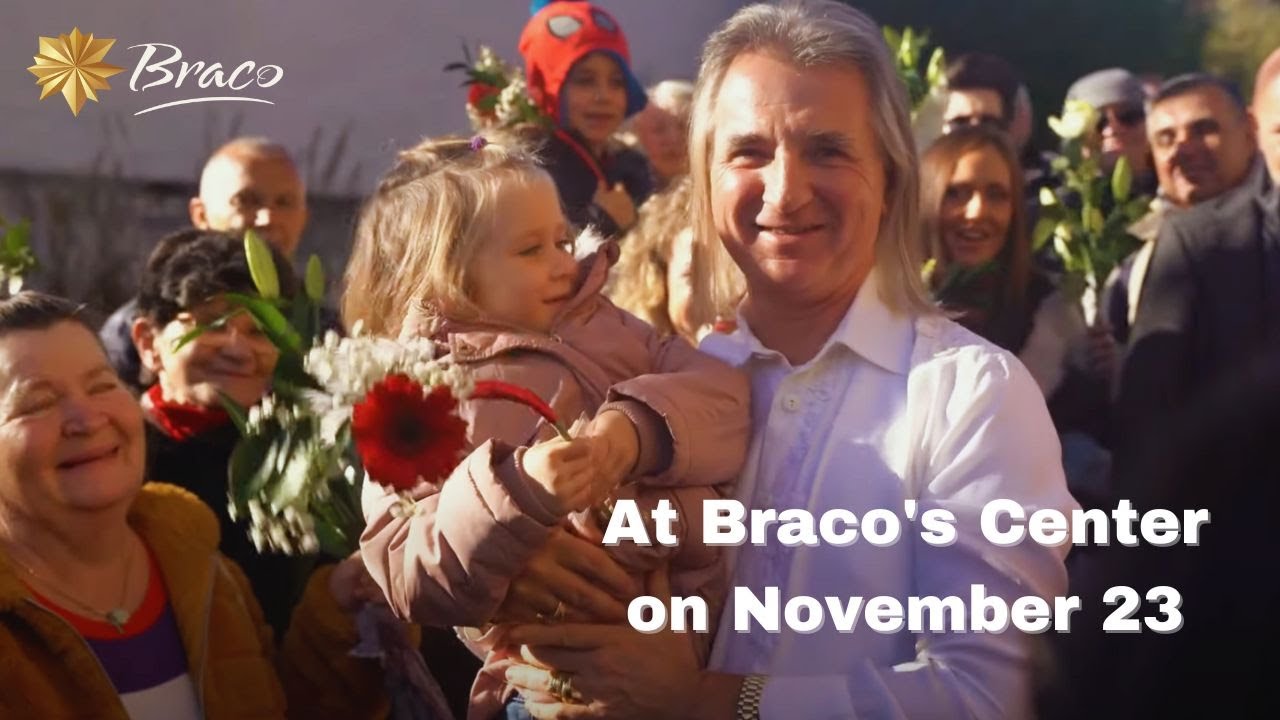 At Braco's Center on November 23 - Happy Birthday, Braco!