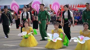 HỘI THI XOÈ THÁI TÂY BẮC \\ LỄ HỘI HOA BAN 15-3-2025