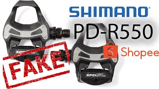Fake Shimano PD-R550 Unboxing (DONT BUY THIS)